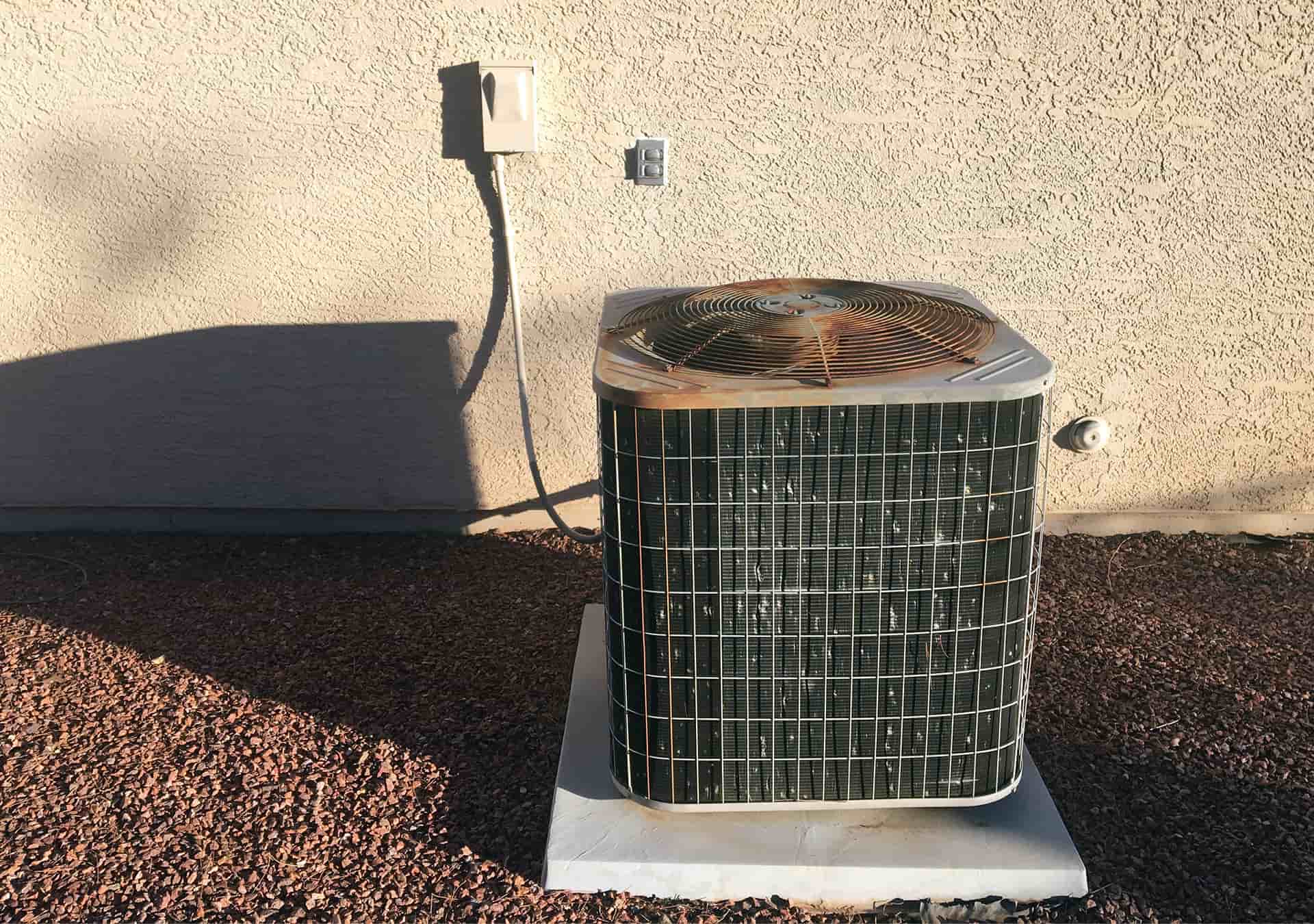Rusty Air Conditioning Unit Rusty Air Conditioning Unit